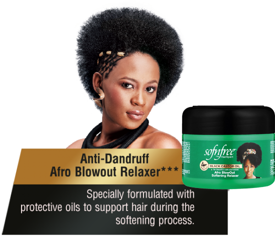 Sofnfree Anti-Dandruff Afro Blowout Relaxer